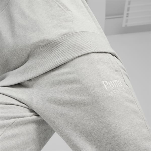 TEAM Men's Sweatpants, Light Gray Heather, extralarge-IND