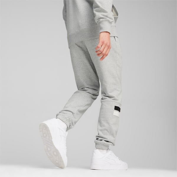 TEAM Men's Sweatpants, Light Gray Heather, extralarge-IND