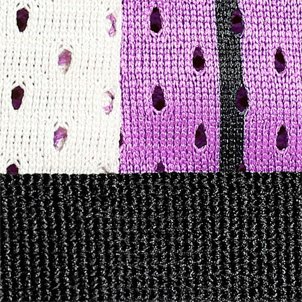 T7 Women's Mesh Shorts, Ultraviolet-AOP, extralarge-IND