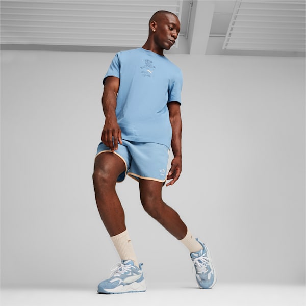 PUMA TEAM Men's Shorts, Zen Blue, extralarge-IDN
