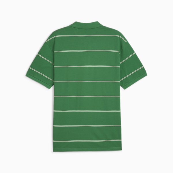 PUMA TEAM Men's Relaxed Fit Polo, Archive Green-AOP, extralarge-IND