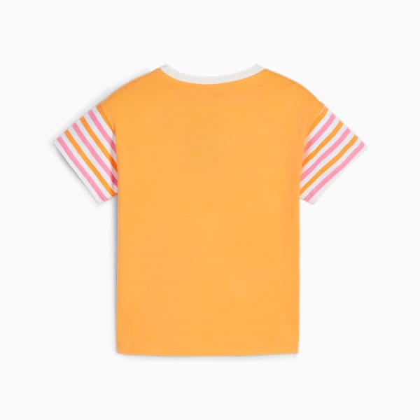 SUMMER CAMP CLASSICS Kids' T-shirt, Clementine, extralarge-IND