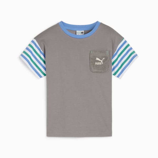 SUMMER CAMP CLASSICS Little pale' Tee, Cast Iron, extralarge