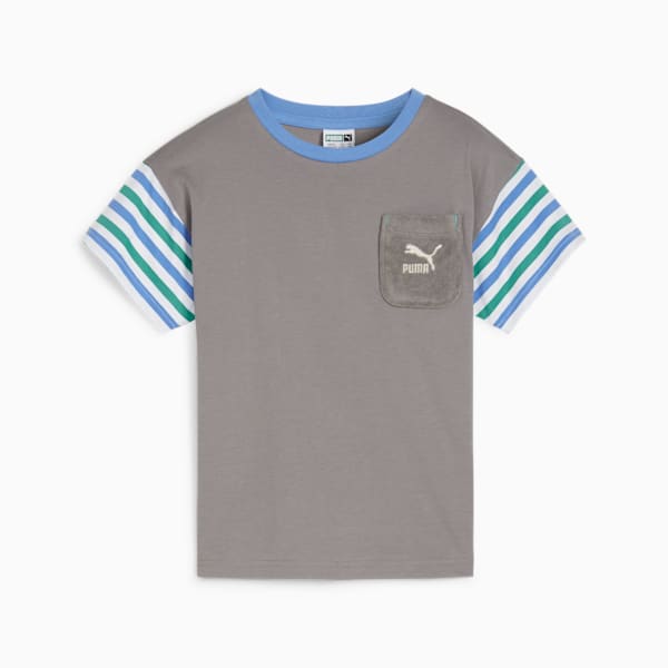 SUMMER CAMP CLASSICS Little Kids' Tee, Cast Iron, extralarge