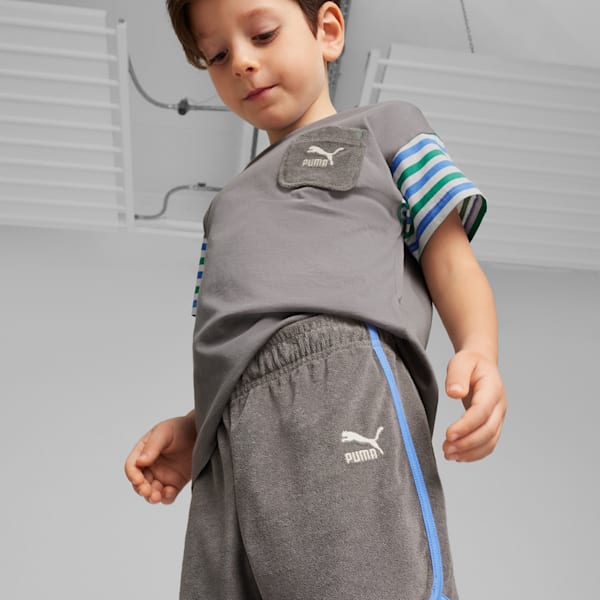 Summer Camp Classics Youth Shorts, Cast Iron, extralarge-IND