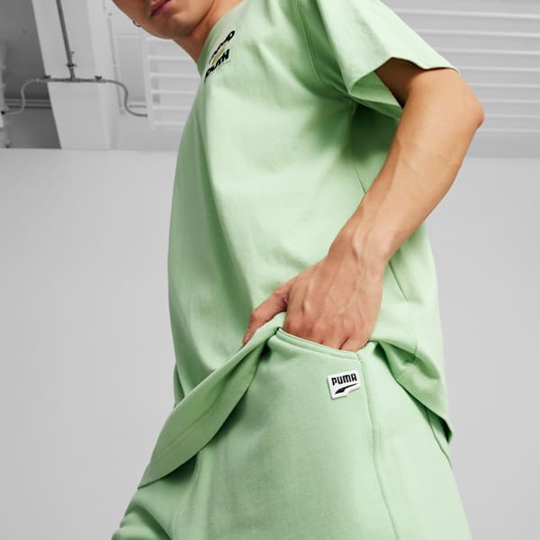 DOWNTOWN Men's Shorts, Pure Green, extralarge