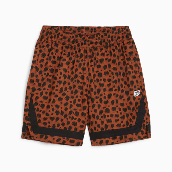 Mens leopard print basketball shorts 2025