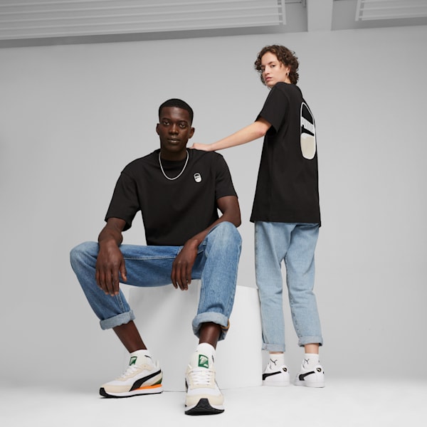 DOWNTOWN 180 Logo T-shirt, PUMA Black, extralarge-IND