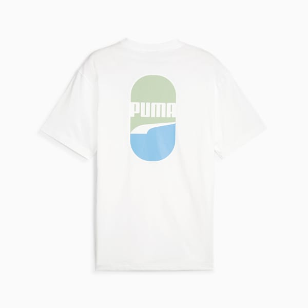 Playera con logo DOWNTOWN 180, PUMA White, extralarge