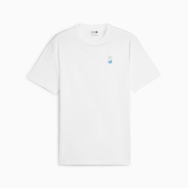 Playera con logo DOWNTOWN 180, PUMA White, extralarge