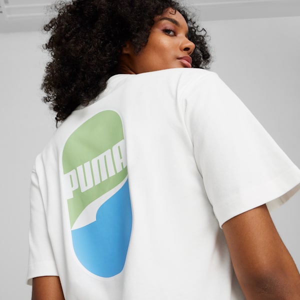 DOWNTOWN 180 Men's Logo Tee, PUMA White, extralarge