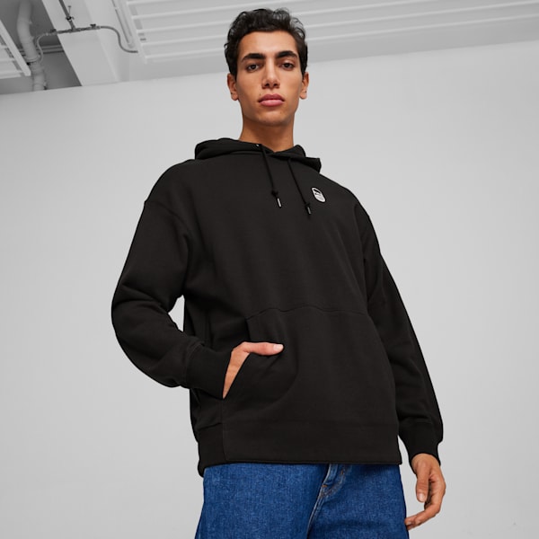 Sudadera con capucha DOWNTOWN 180, PUMA Black, extralarge