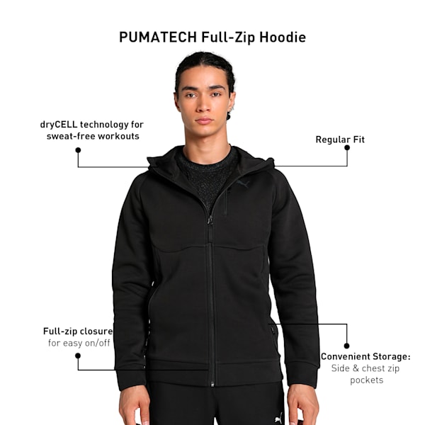 Puma tech hoodie top