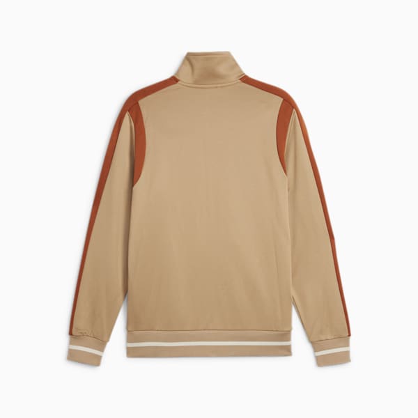 T7 Men's Track Jacket, Prairie Tan, extralarge-IND