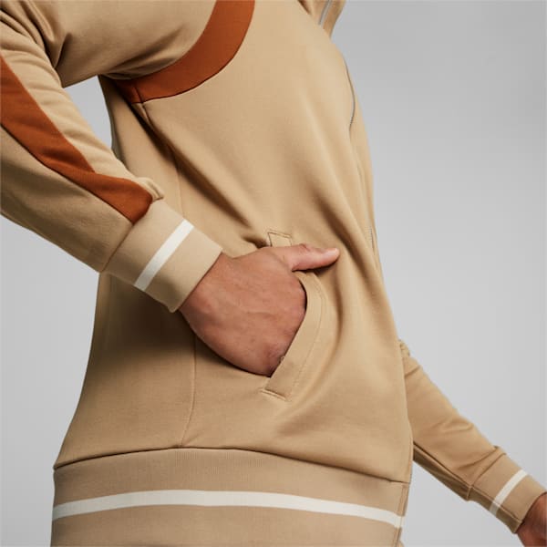 T7 Men's Track Jacket, Prairie Tan, extralarge-IND