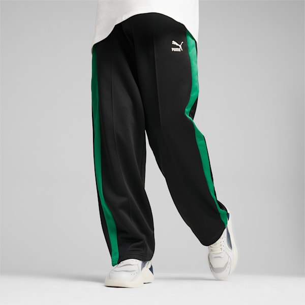 T7 Men's Track Pants, PUMA Black, extralarge-AUS