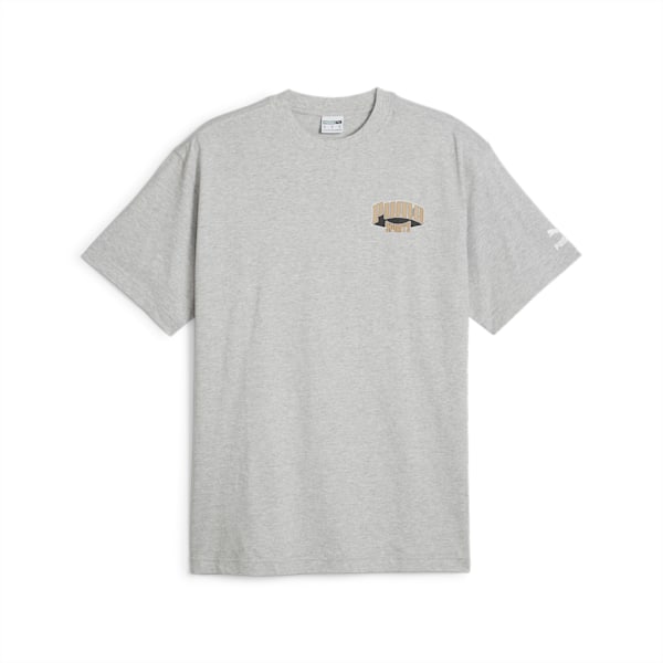 メンズ フォー ザ ファンベース グラフィック 半袖 Tシャツ, Light Gray Heather, extralarge-JPN