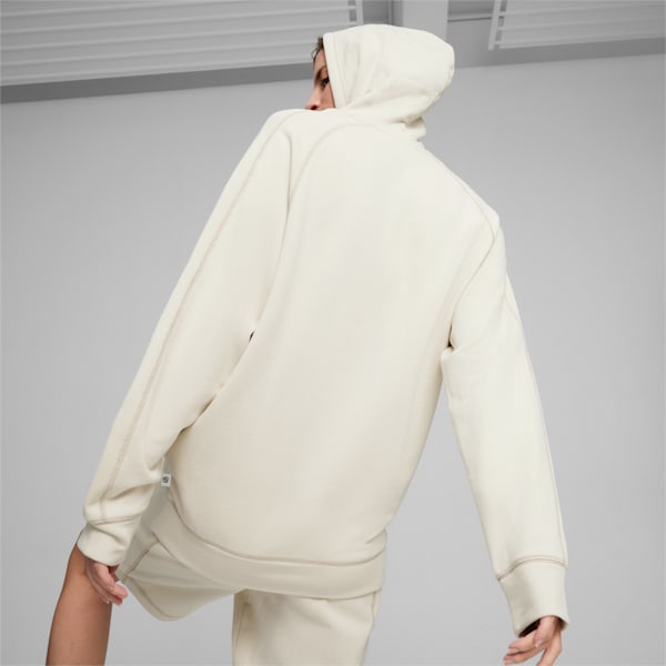 DOWNTOWN RE:COLLECTION Men's Hoodie, Alpine Snow, extralarge