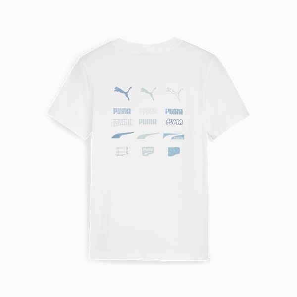 CLASSICS BRAND LOVE Big Kids' Tee, PUMA White, extralarge