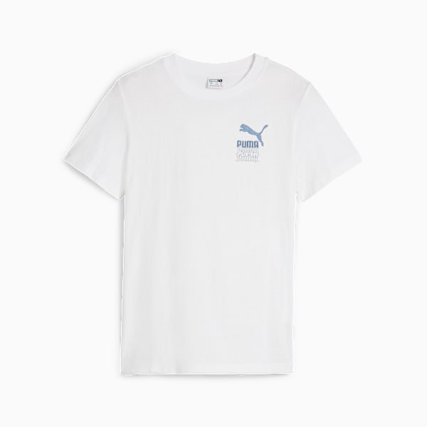 CLASSICS BRAND LOVE Big Kids' Tee, PUMA White, extralarge