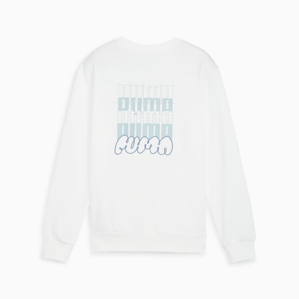 Sudadera juvenil CLASSICS BRAND LOVE, PUMA White, extralarge