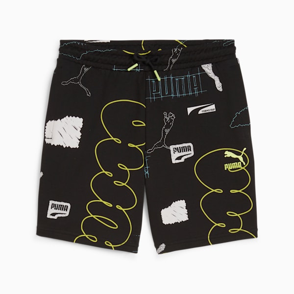 CLASSICS BRAND LOVE Big Kids' Shorts, PUMA Black, extralarge