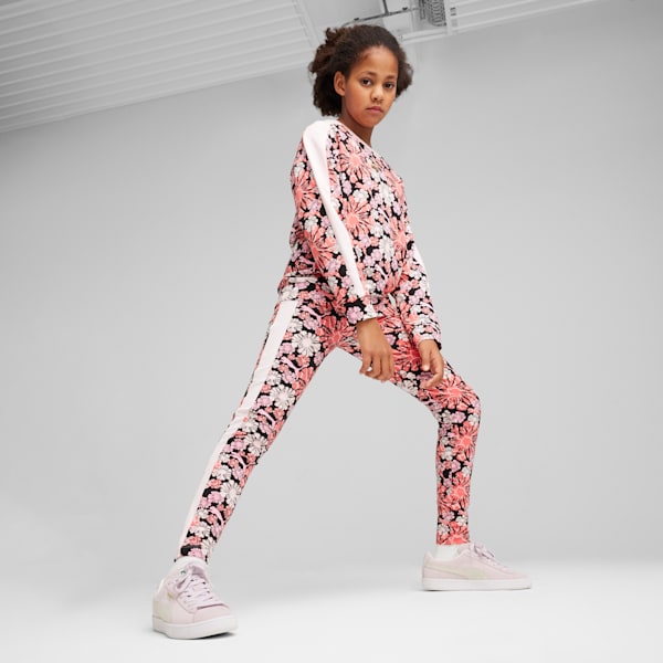 T7 Girls' Leggings, PUMA Black, extralarge