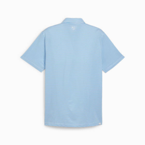 Isle Men's Golf Pique Polo, Veilance long-sleeve zipped polo organic shirt Blau, extralarge