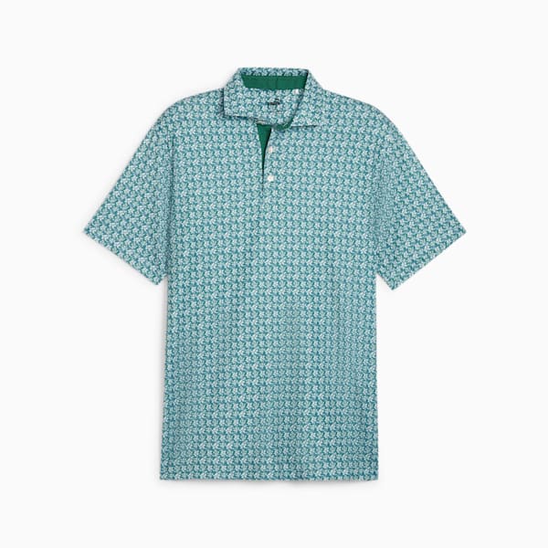 MATTR Essex Men's Golf Polo, Vine-Zen Blue, extralarge