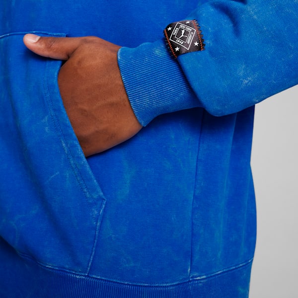 NYC REMIX Logo Men's Hoodie, PUMA Team Royal, extralarge