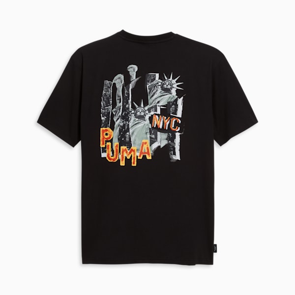 NYC Remix Men's Graphic Tee, PUMA Black, extralarge