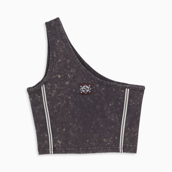 NYC Remix Women's Crop Top, Dark Coal, extralarge