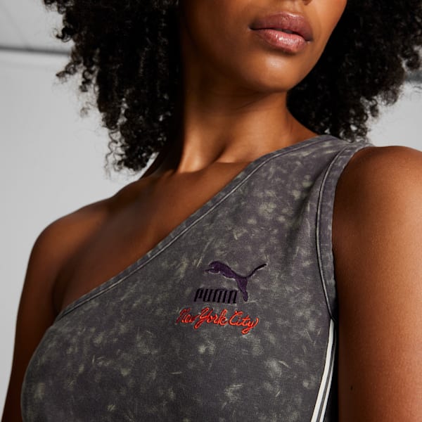 NYC Remix Women's Crop Top, Dark Coal, extralarge