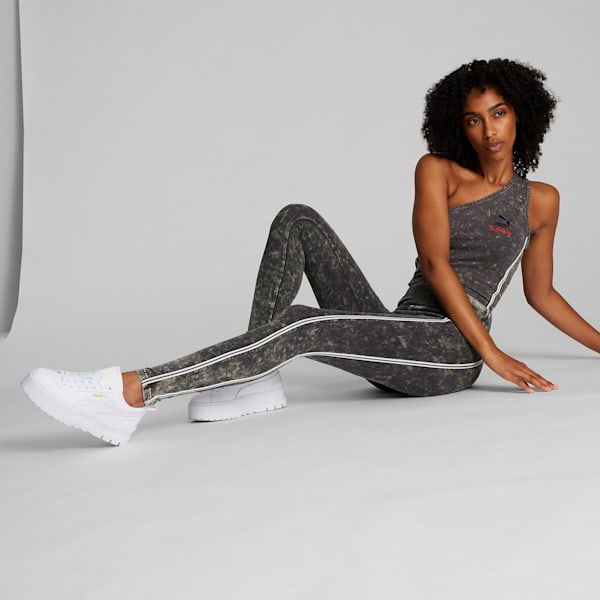 NYC Remix Women's Leggings, Dark Coal, extralarge