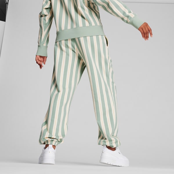 NYC REMIX Women's Sweatpants, Green Fog, extralarge