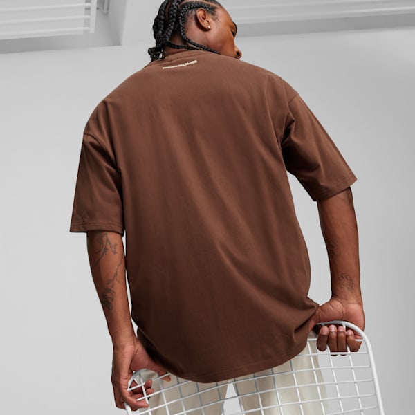 Playera para hombre Porsche Legacy Statement, Chestnut Brown, extralarge