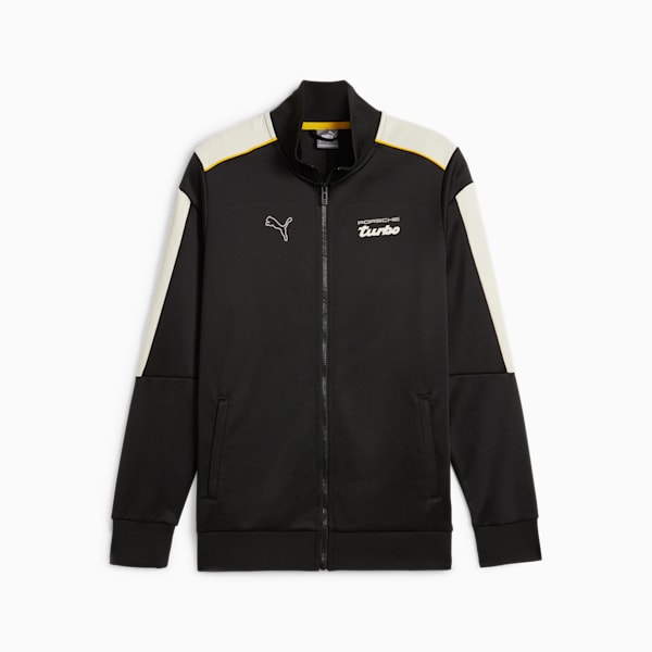 Porsche Legacy MT7 Men's Motorsport Track Jacket, PUMA Black, extralarge-IND