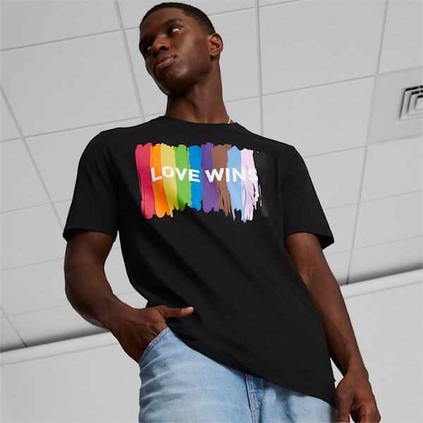 Pride Love Wins Men's Tee | PUMA