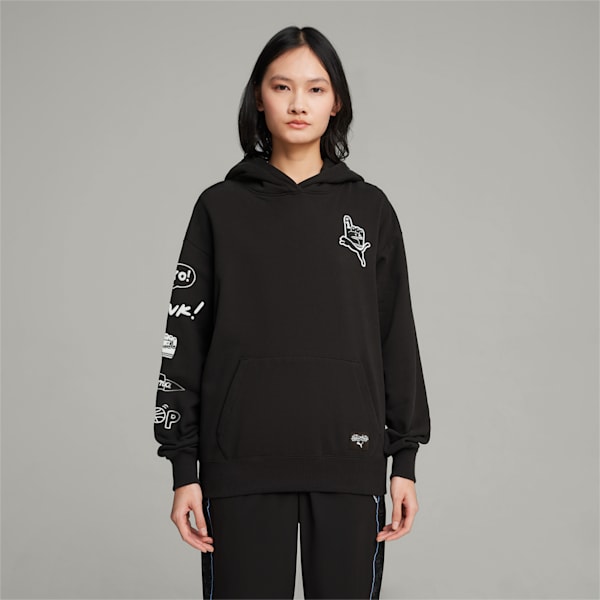 Sudadera con capucha para mujer PUMA x SOPHIA CHANG, PUMA Black, extralarge