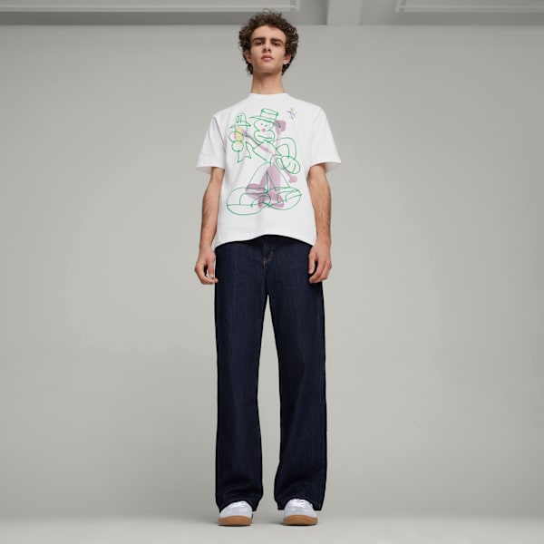 PUMA x MARTÍ SAWE Men's Tee, PUMA White, extralarge-IND