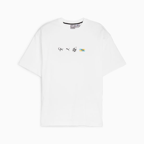 メンズ BMW MMS アレクサンダー カルダー 半袖 Tシャツ, PUMA White, extralarge-JPN