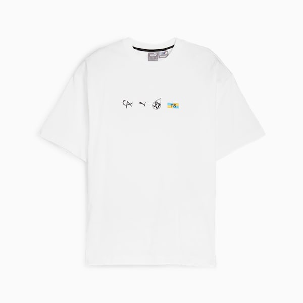 Playera para hombre BMW M Motorsport Calder I, PUMA White, extralarge