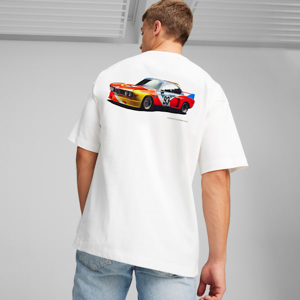 PUMA x BMW M MOTORSPORT Calder Men's Tee II, PUMA White, extralarge