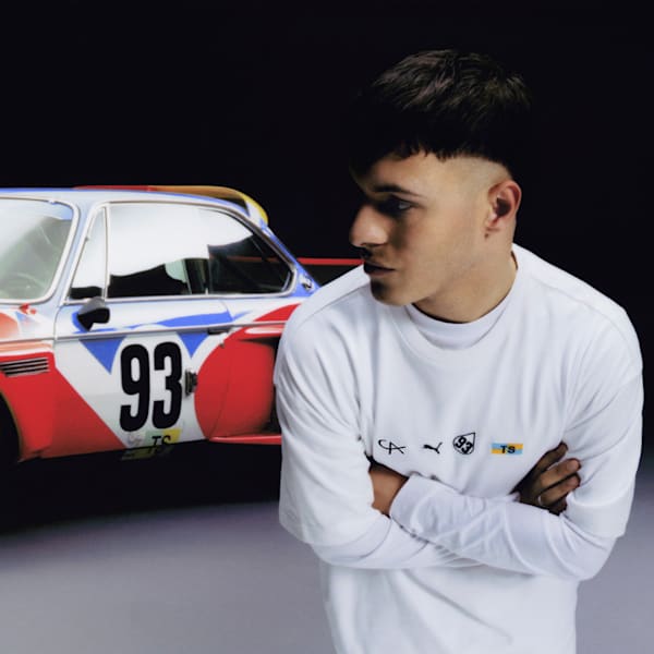 Playera para hombre BMW M Motorsport Calder I, PUMA White, extralarge