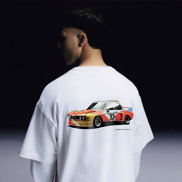 Playera para hombre BMW M Motorsport Calder I, PUMA White, extralarge