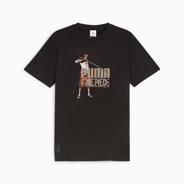 PUMA x ONE PIECE Graphic Men's T-shirt, PUMA Black, extralarge-IND