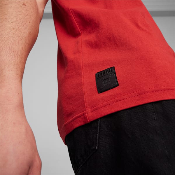 ユニセックス PUMA x ワンピース グラフィック 半袖 Tシャツ, Club Red, extralarge-JPN