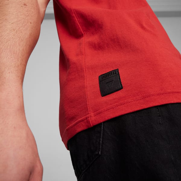 Playera PUMA x ONE PIECE para hombre, Club Red, extralarge