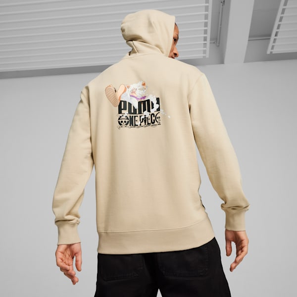 PUMA x ONE PIECE Men's Hoodie, Putty, extralarge-IND