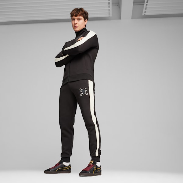 PUMA x ONE PIECE Men's T7 Pants, PUMA Black, extralarge-IND
